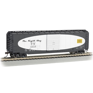 Bachmann USA 50' Sliding Door Box Car (w/Roof Walk) Central Of Georgia HO 19401