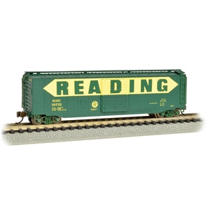 Bachmann USA 50' Sliding Door Box Car - Reading N Gauge 19461