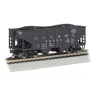 Bachmann USA 55 Ton 2-Bay USRA Outside Braced Hopper NYC Big Four #72721 HO 19517