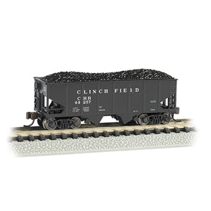 Bachmann USA USRA 55 Ton 2-Bay Hopper - Clinchfield N Gauge 19554