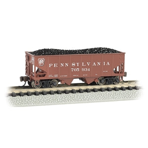 Bachmann USA USRA 55-Ton 2-Bay Hopper - Pennsylvania #705934 N Gauge 19558