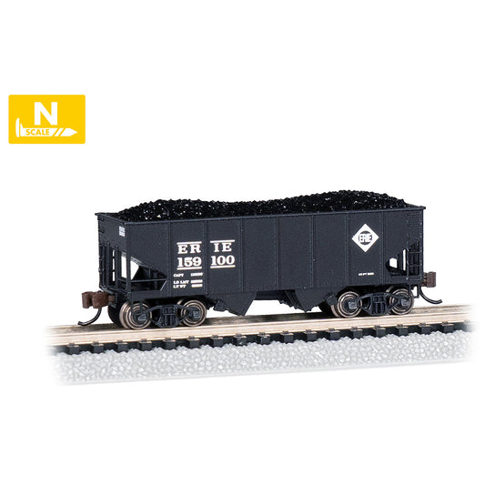 Bachmann USA USRA 55-Ton 2-Bay Hopper - Erie #159100 N Gauge 19562