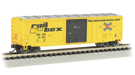 Bachmann USA 19670 ACF 50'6" Outside-Braced Slidng Door Railbox #32482 N Gauge