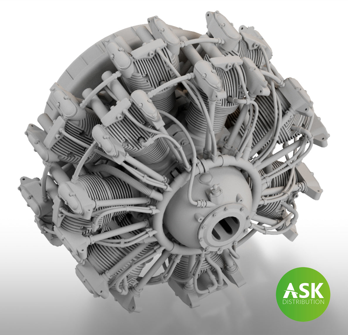 Art Scale 200-A48037 1:48 Nakajima Sakae 12 engine