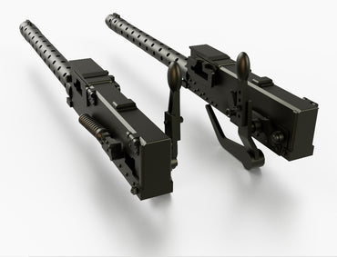 Art Scale 200-A48048 1:48 Mitsubishi A6M Zero machine guns Type 97 7.7mm, 2 pc.