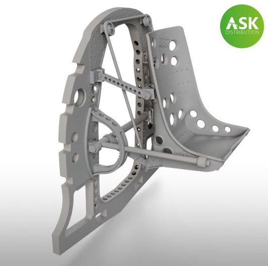 Art Scale 200-A48050 1:48 Mitsubishi A6M5 Model 52 Bulkhead with Seat Middle