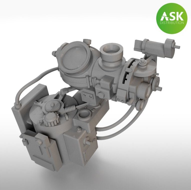 Art Scale 200-A48064 1:48 Norden M-9 Bombsight, 2 pcs