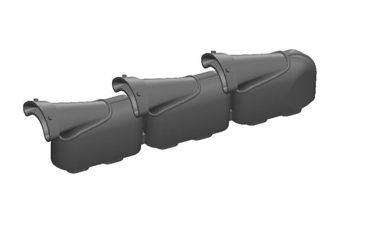 Art Scale 200-A72016 1:72 Hawker Hurricane Mk.II Exhausts fishtail type