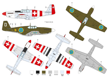 Art Scale 200-D72030 1:72 North-American P-51B/C Mustang part 1