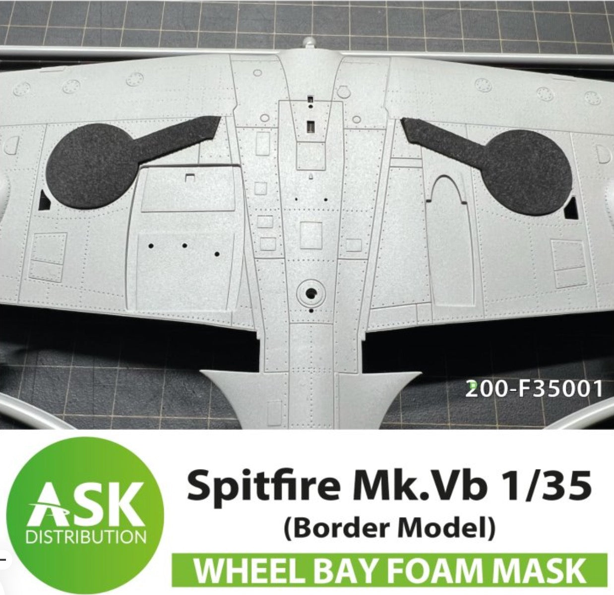 Art Scale 200-F35001 1:35 Supermarine Spitfire Mk.Vb Wheel bays