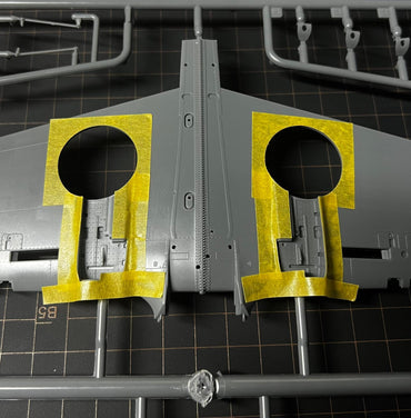 Art Scale 200-M32012 1:32 Curtiss Hawk 81-A2 AVG wheels bay masks