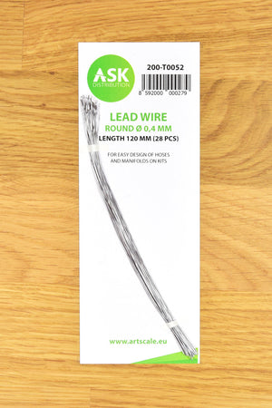 Art Scale 200-T0052 Lead Wire - Round ~ 0,4 mm x 120 mm (28 pcs)