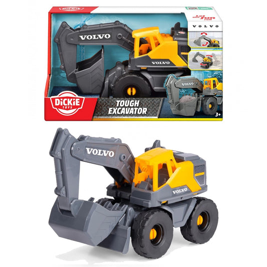 Dickie Toys Volvo Tough Excavator Construction Vehicle Age 3+