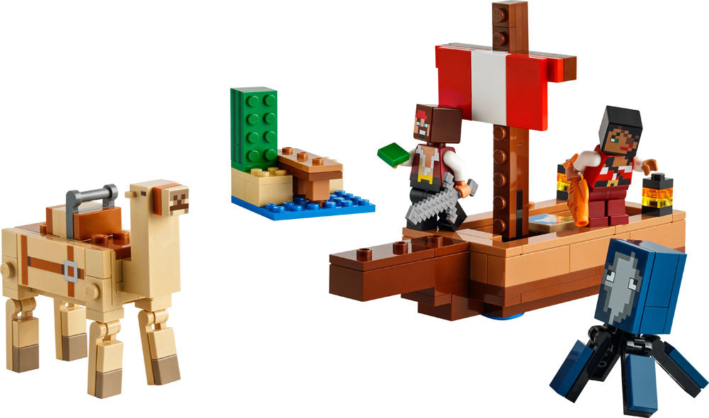 LEGO Minecraft 21259 The Pirate Ship Voyage Age 8+ 166pcs