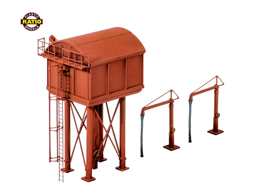Ratio 215 Square Water Tower N Gauge Kit