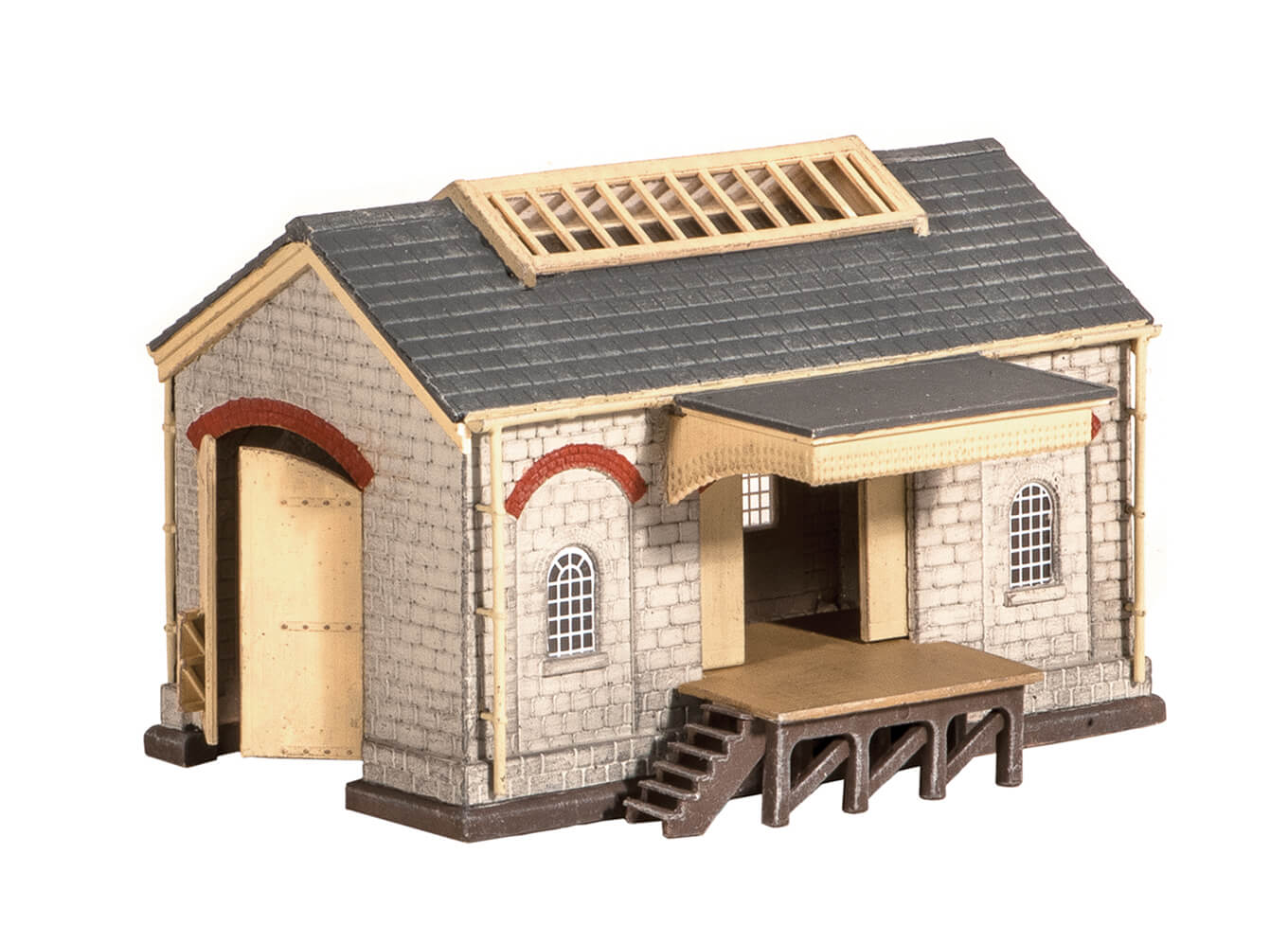 Ratio 220 Stone Goods Shed N Gauge Kit