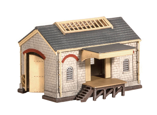 Ratio 220 Stone Goods Shed N Gauge Kit