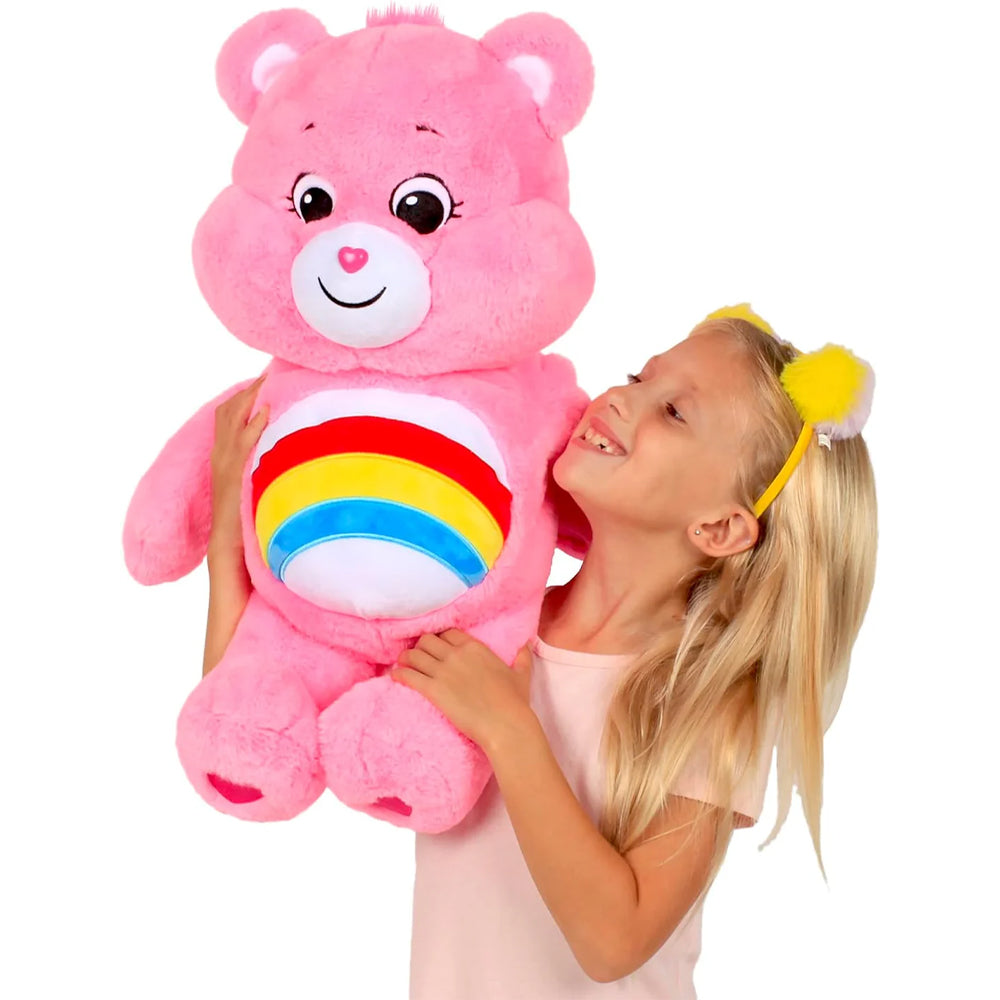 Care Bears - Cheer Bear Jumbo Plush 24" Soft Toy