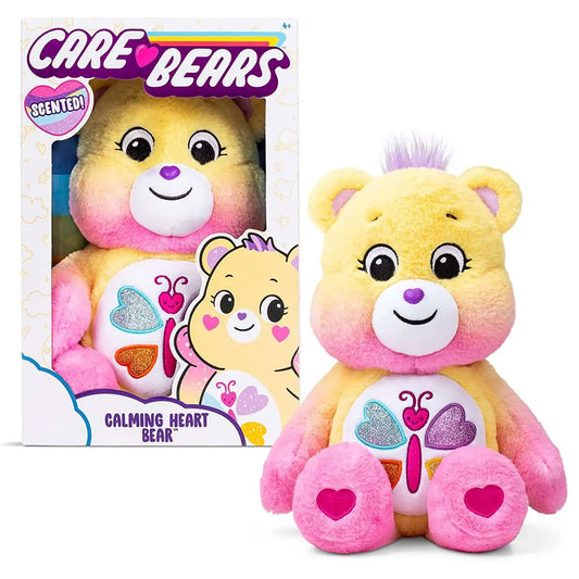 Care Bears - Calming Heart Bear (Scented Eco) 35cm Medium Plush Soft Toy