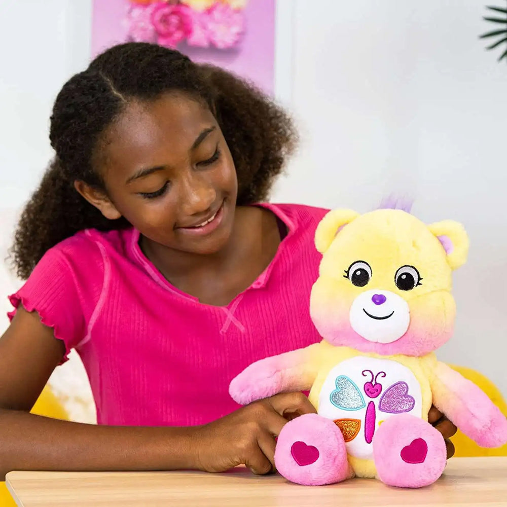 Care Bears - Calming Heart Bear (Scented Eco) 35cm Medium Plush Soft Toy