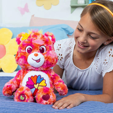 Care Bears - Flower Power Bear (Eco) 35cm Medium Plush Soft Toy