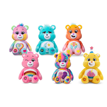 Care Bears - Thankful Heart Bear 9" Funsize Sparkle-ECO Friends Soft Toy