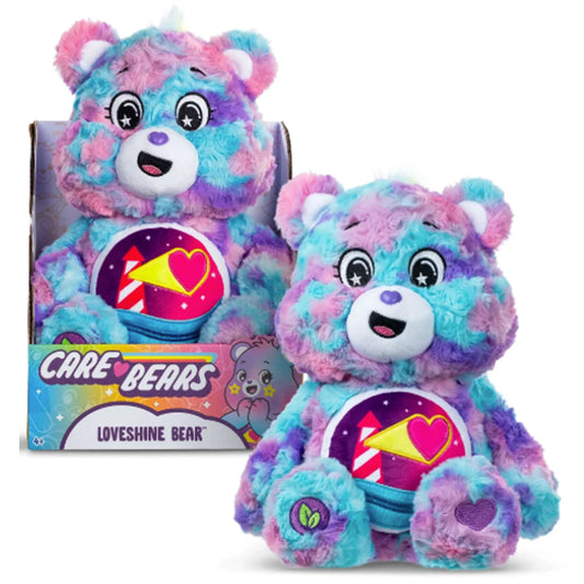 Care Bears - Loveshine Bear 14" Colour Splash (Eco) Plush Soft Toy