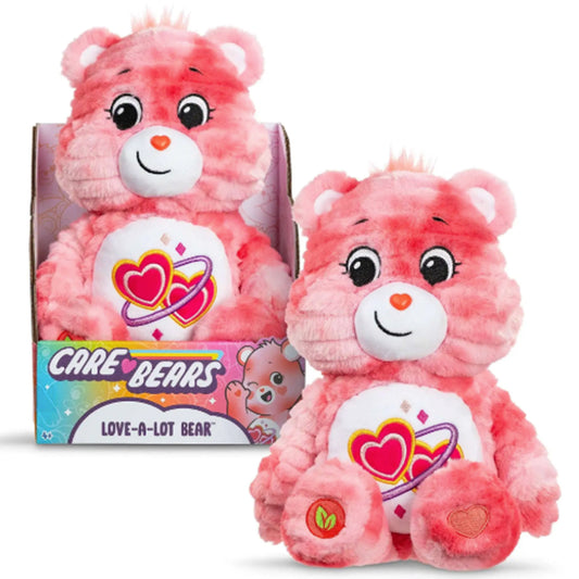 Care Bears - Love-A-Lot Bear 14" Colour Splash (Eco) Plush Soft Toy