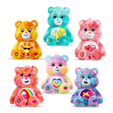 Care Bears - Love-A-Lot Bear 14" Colour Splash (Eco) Plush Soft Toy