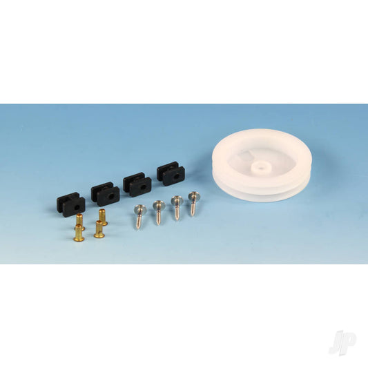 Hitec HS725BB Winch Servo Drum & Hardware (56314) 22956314