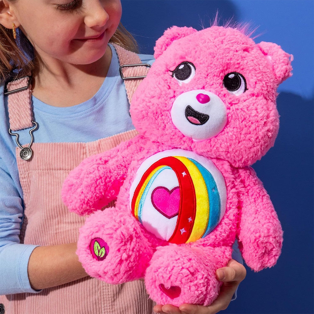 Care Bears: Cozy Collection - Cozy Cheer Bear 35cm Plush Soft Toy