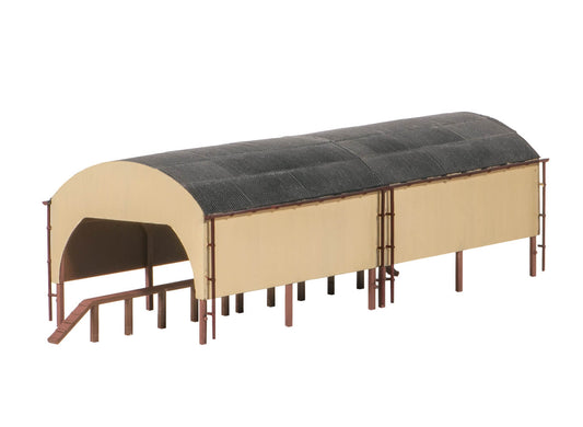 Ratio 231 Carriage Shed N Gauge Kit