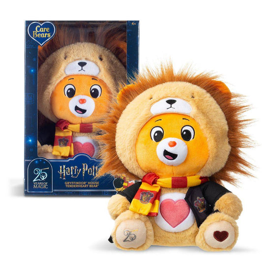 Care Bears X Harry Potter Tenderheart Bear X Gryffindor Hoodie 30cm Plush Soft Toy