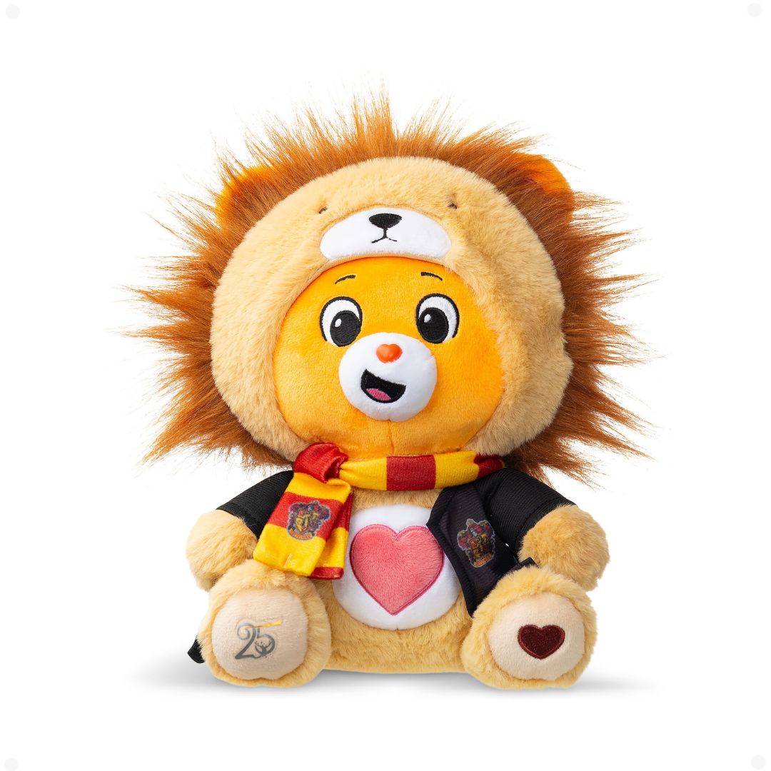 Care Bears X Harry Potter Tenderheart Bear X Gryffindor Hoodie 30cm Plush Soft Toy