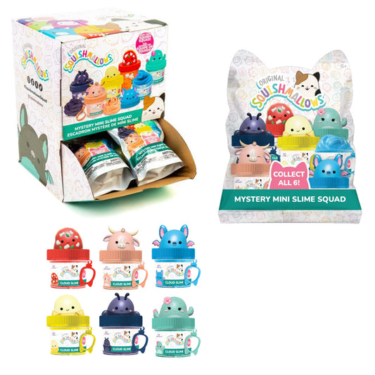 Squishmallow Mystery Mini Slime Squad Cloud Slime Keyring