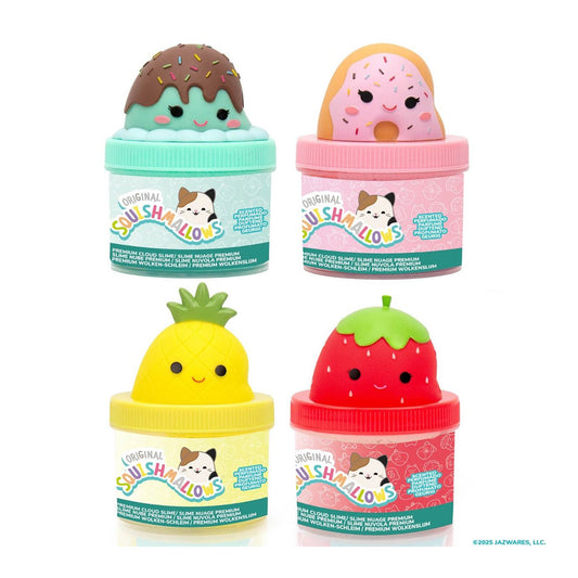 Squishmallow Character Topper Premium Slime Jar - Wave 2 - Assorted