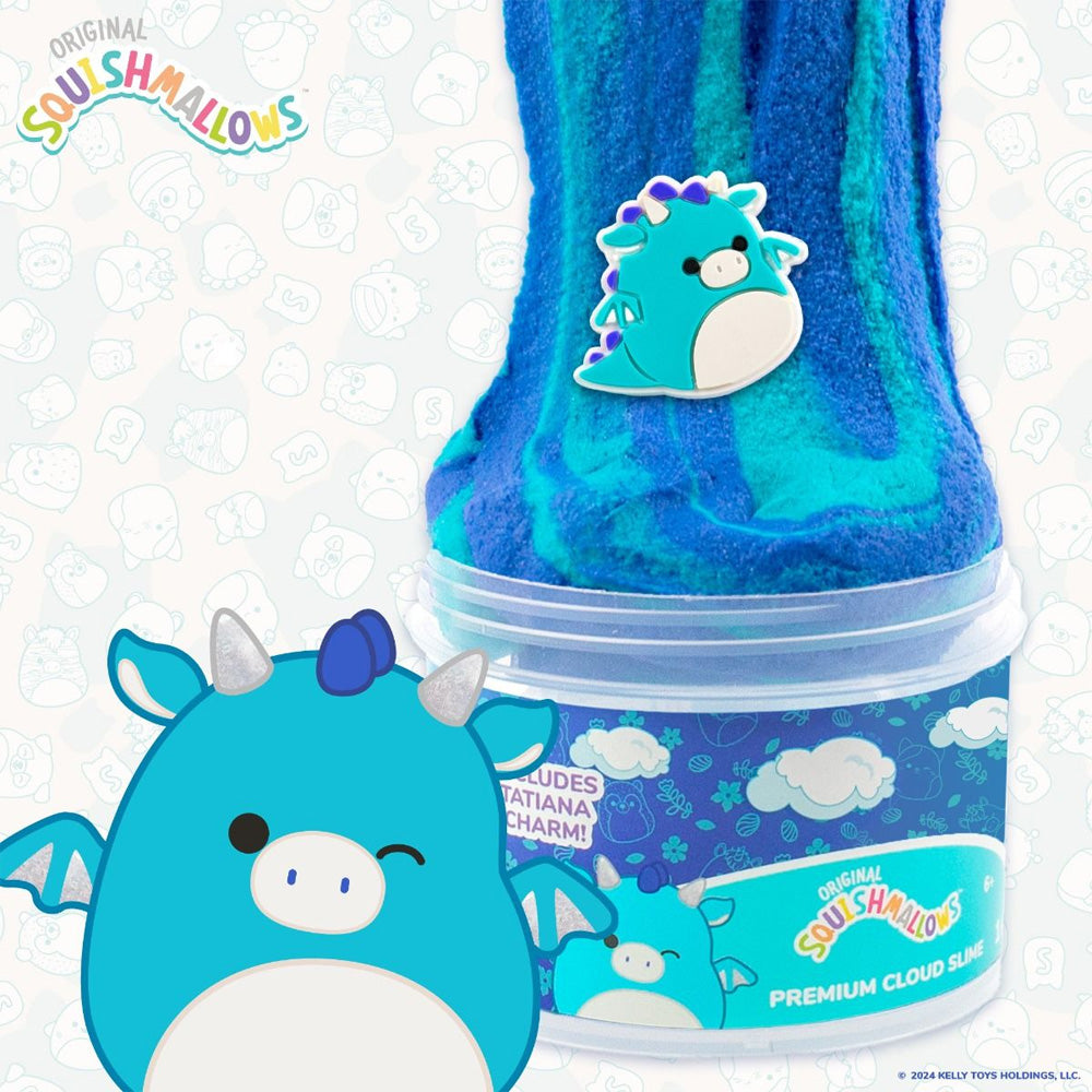 Squishmallow Character Topper Premium Slime Jar - Wave 2 - Assorted