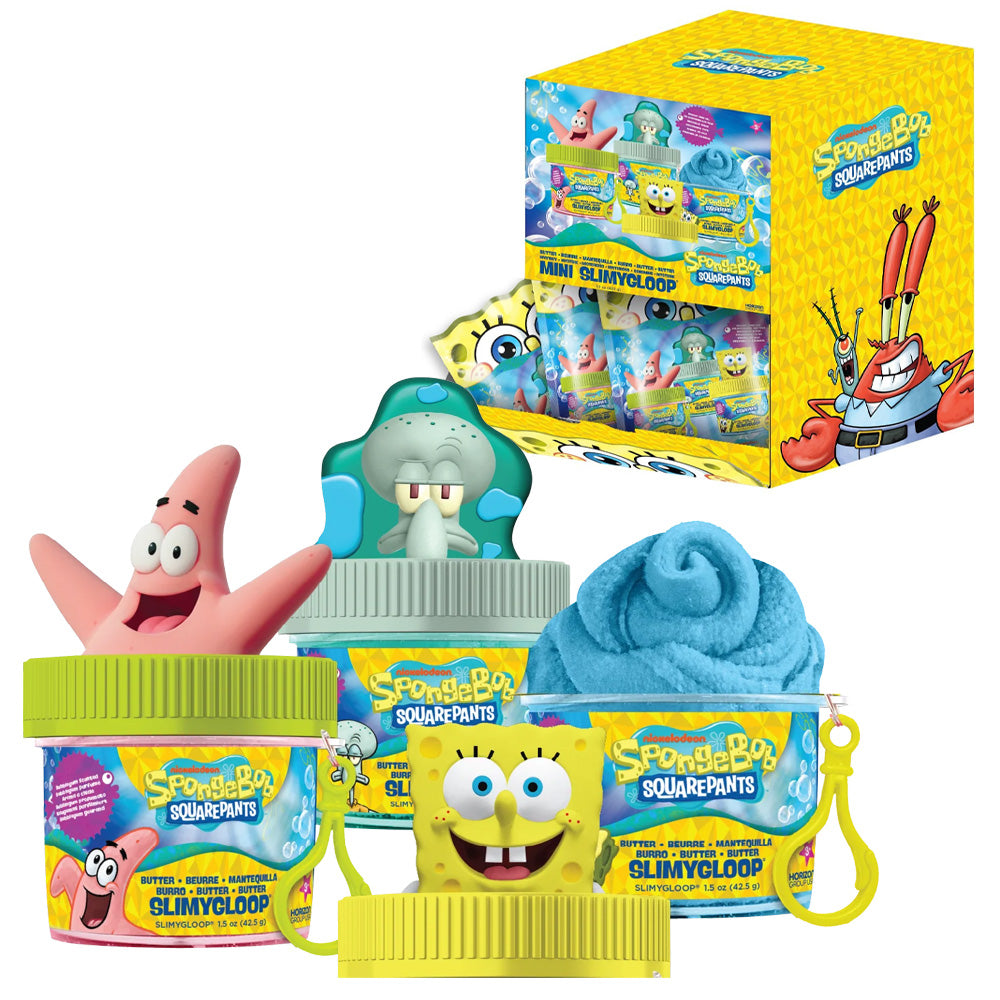 Spongebob Squarepants Mystery Mini Slimygloop Slime Keyring