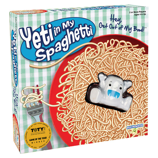 Yeti In My Spaghetti Game - Age 4+ 2+ Players - Playmonster