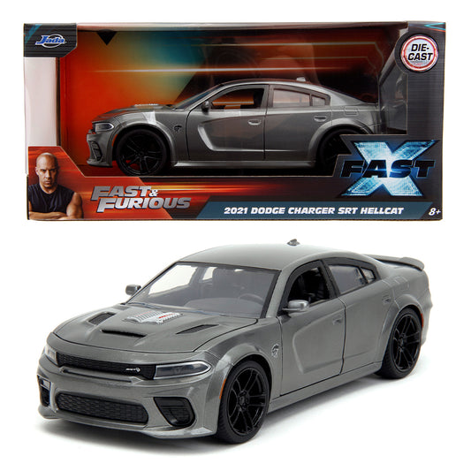Jada Fast & Furious 2021 Dodge Charger SR Hellcat (Fast X) 1:24 Diecast Car