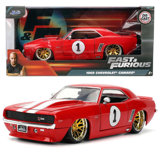 Jada Fast & Furious 1967 Chevrolet Camaro 1:24 Diecast Car