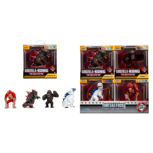 Jada Godzilla The New Empire Metalfigs 2.5" Diecast Figures