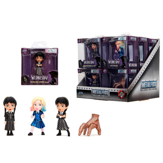 Jada Wednesday Metalfigs 2.5" Diecast Figures