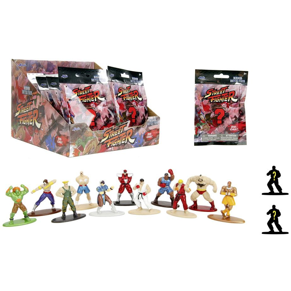 Jada Street Fighter Nano Diecast Metalfigs Blind Bag
