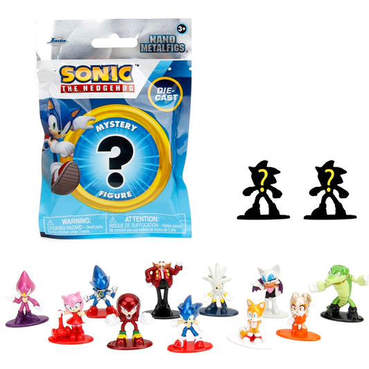 Jada Sonic the Hedgehog 4cm Nano Metalfigs Blind Bag 253251047
