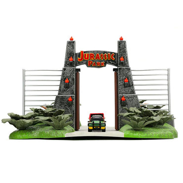 Jada Jurassic Park Nano Rides Diorama Scene Playset w/Jeep Wrangler 253252028