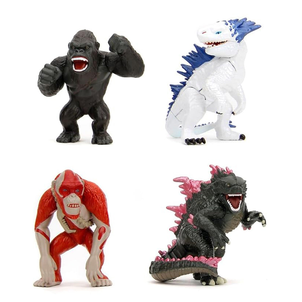 Jada Godzilla The New Empire Metalfigs 2.5" Diecast Figure 4-Pack