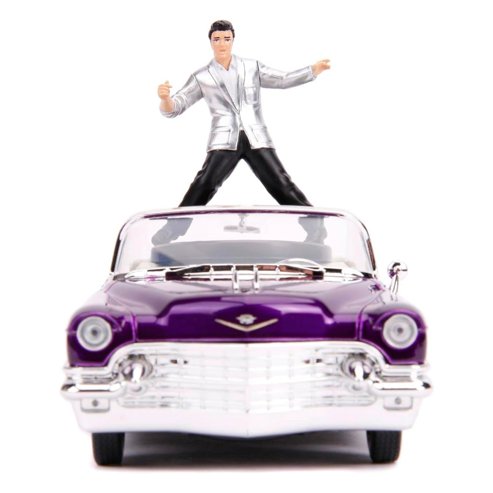 Jada Hollywood Rides 1956 Elvis Presley Cadillac 1:24 Diecast Model