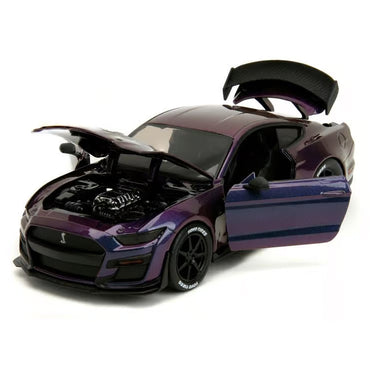 Jada Pink Slips 2020 Mustang Shelby GT500 Chameleon Blue/Purple 1:24 Diecast Car
