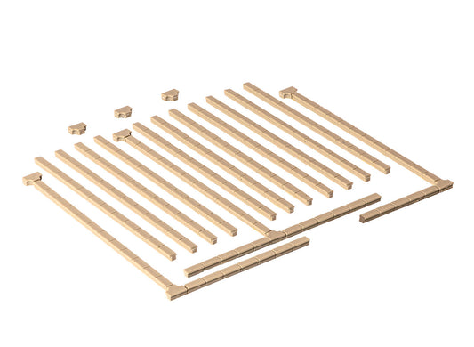 Ratio 258 Concrete Trunking N Gauge Kit
